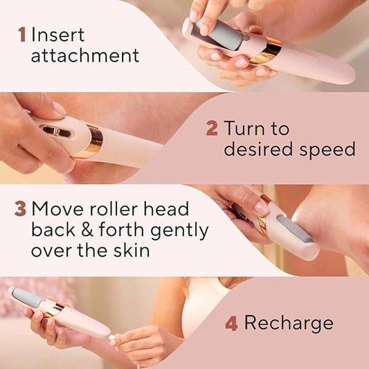 Pedicure Callus Remover Hard and Dead Skin Electric Rechargeable Tool