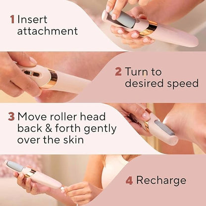 Pedicure Callus Remover Hard and Dead Skin Electric Rechargeable Tool