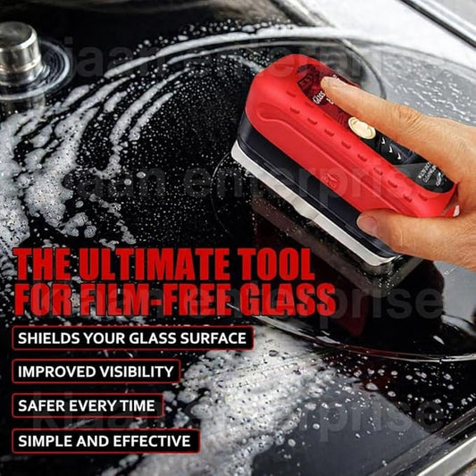 Car Glass Cleaner Windshield Cleaning Brush for Mirror Oil Film Removal