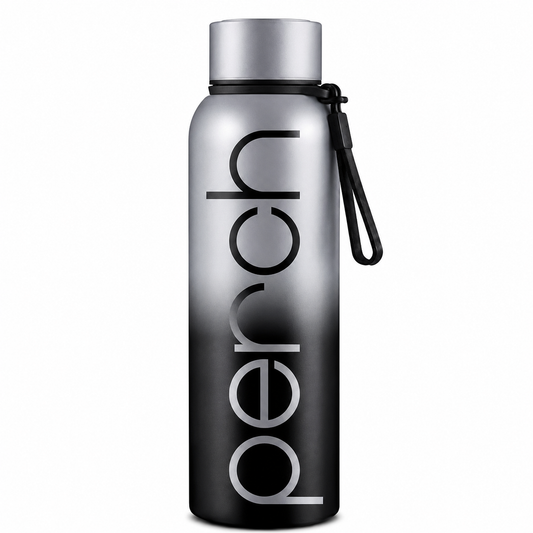 Perch Zion Stainless Steel Water Bottle 720 ml | Hot & Cold Flask | ISI Certified | Vacuum Insulated | BPA Free | Leak Proof Lid | for Office, School, Gym, Home & Travel | Crafted in Pexpo Facilities
